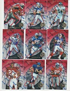 (39X) 1997 Pinnacle Totally Certified Platinum Red  /4999  [Mint] 