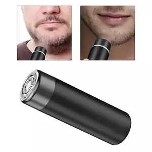 Mini Men's Electric Razor Shaving Cordless Compact USB Rechargeable Portable Wet - Picture 1 of 7