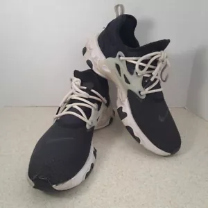 Nike React Presto Ghost Mens Size 10 Black Athletic Shoes Sneakers AV2605-003 - Picture 1 of 11