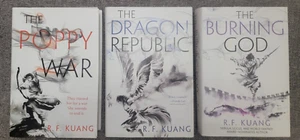 The Poppy War Trilogy by R. F. Kuang! All 3 Books First Edition Hardcover! - Foto 1 di 7