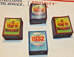 1989 Score Baseball Magic Motion A Year To Remember Lot of 110 Cards Duplicates