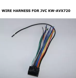 NEW WIRE HARNESS FOR JVC KW-AVX720 KWAVX720 Free Fast Shipping - Picture 1 of 1