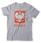 Polska Koszula Patriotyczna Polska Flaga Kraju Logo Koszula Narodowa Polska Prezenty