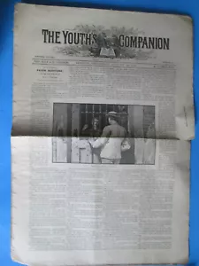 The Youth's Companion Boston August 1887 Vol 16 No 34 & No. 32 Newspapers - Picture 1 of 4