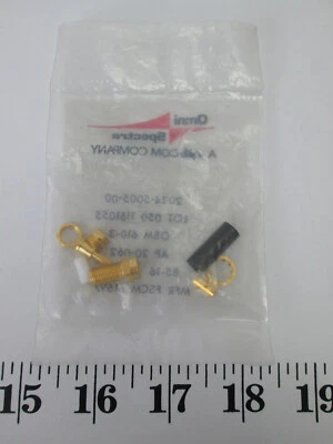 New NOS Omni Spectra Ma-Com Coaxial Connector 2034-5005-00 FSCM 61697 - Image 1 of 4