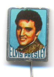 🔴ELVIS PRESLEY - Yugoslavian made vintage pin badge🔴 - Picture 1 of 1