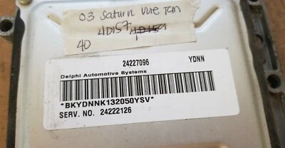 24227096 Saturn Vue 2003 TCM transmisión ordenador Foto 1 de 4
