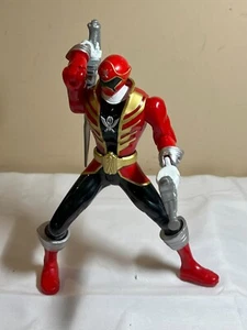 Power Rangers 6" Action Figure - Super Megaforce - Red Double Battle - 2013 - Picture 1 of 2