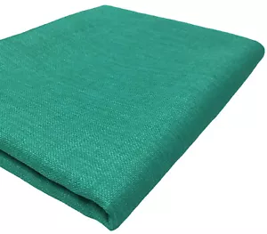SOFT PLAIN LINEN LOOK FABRIC CRAFT CURTAINS BAG MATERIAL DRESSMAKING UPHOLSTERY - Picture 1 of 41