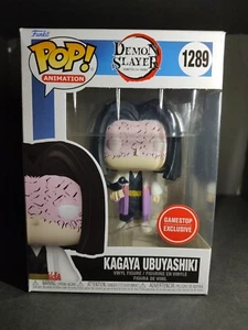 Funko Pop! Demon Slayer Kagaya Ubuyashiki Gamestop Exclusive 1289 + Protector - Picture 1 of 8