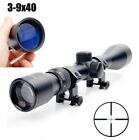 3-9x40 Air Rifle Gun Optics Sight Hunting Scope Sight Black Objective Telescope