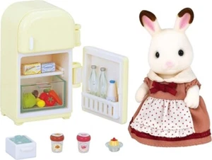 Sylvanian Families DF-08 Chocolat Rabbit Mother&Furniture Set Calico Critters - Picture 1 of 3