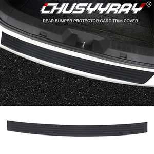 for HONDA CIVIC HATCHBACK 2017-2024 Rear Bumper Protector Gard Trim Rubber Cover - Picture 1 of 10