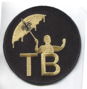 Tom Benson Memorial Jersey Patch New Orleans Saints 2018 TB Patch - Picture 1 of 1