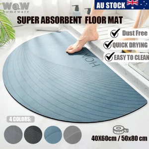 Super Absorbent Floor Mat Soft Quick-Drying Non-Slip Diatom Mud Bath Floor Mat - Picture 1 of 34
