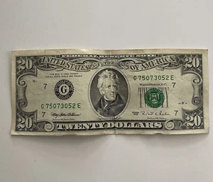 Billete De 20 Dólares Año Serie 1995 - Picture 1 of 3