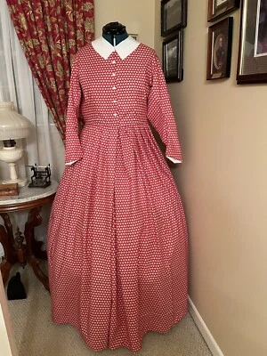 Civil War Reenactment Day Dress Size 12  - Image 1 of 3