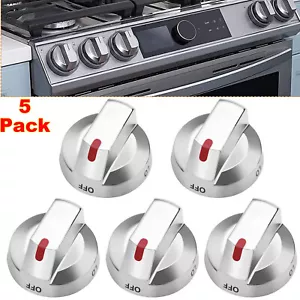 DG64-00473A Manopola Quadrante Bruciatore a Gas 5 Pezzi Bruciatore Superiore Parti per Manopola Fornello Forno Gamma - Foto 1 di 12