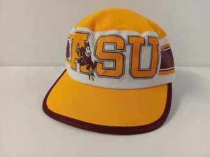Sombrero Pintor Vintage ASU Sun Devils (Universidad Estatal de Arizona) Caja de Píldoras Estilo NCAA - Imagen 1 de 9