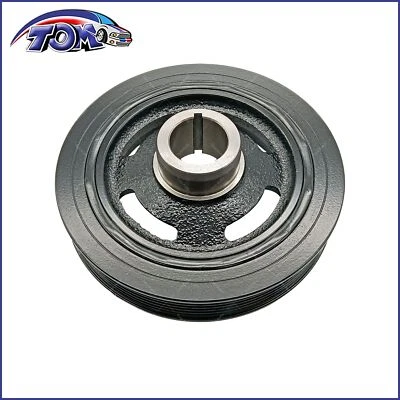 Crankshaft Pulley Engine Harmonic Balancer For Mitsubishi Lancer 08-17 2.0L 2.4L - Image 1 of 4
