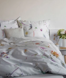 Fleuresse Bettwäsche Bed Art S 114434-09 100% Baumwolle Mako Satin Blumen