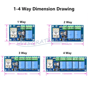 1/2/3/4CH Ewelink WiFi Remote Control Switch Bluetooth Wireless Relay Module - Bild 1 von 24