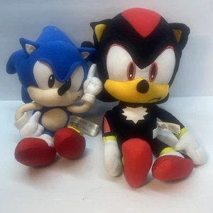 Sonic & Shadow Plush Hedgehog SEGA Collectors Figure 2021/22 Classic 12" - Foto 1 di 16