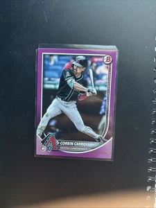 2025 Bowman - Corbin Carroll #96 Pink /175 - Bild 1 von 2