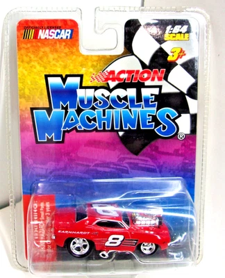 Action Nascar Muscle Machines 1:64 Scale Dale Earnhardt Jr Muscle Car #8 - Image 1 of 4