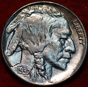 Uncirculated 1937-S San Francisco Mint Buffalo Nickel - Picture 1 of 2