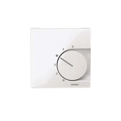 MERTEN ZENTRALPLATTE RAUMTEMPERATURREGLER Merten Zentralplatte pws/gl 534719 Abdeckrahmen Abdeckplatte Zentral