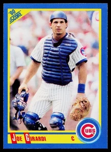 1990 Score Joe Girardi #535 Chicago Cubs - Picture 1 of 2