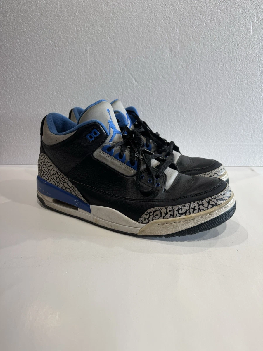 Jordan 3 Retro Sport Blue | eBay