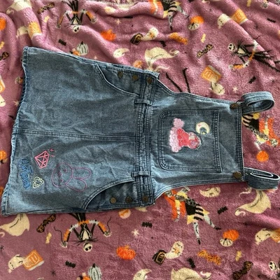 Vestido Jersey Disney Turning Rojo Denim Bordado Rojo Panda 4 Town Girls 7/8 Foto 1 de 4