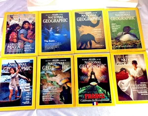 8 isseues of National Geographic Magizine - 1989 - Picture 1 of 1
