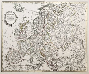 Europe Continent Map Engraving 1817 - Picture 1 of 1