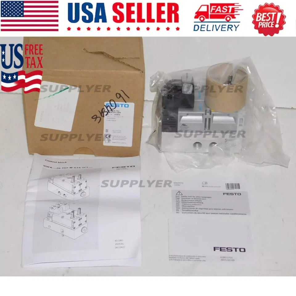 Nuevo bloque de control VOFA-L26-T52-M-G14-1C1-APP Festo 569819 envío rápido Foto 1 de 4
