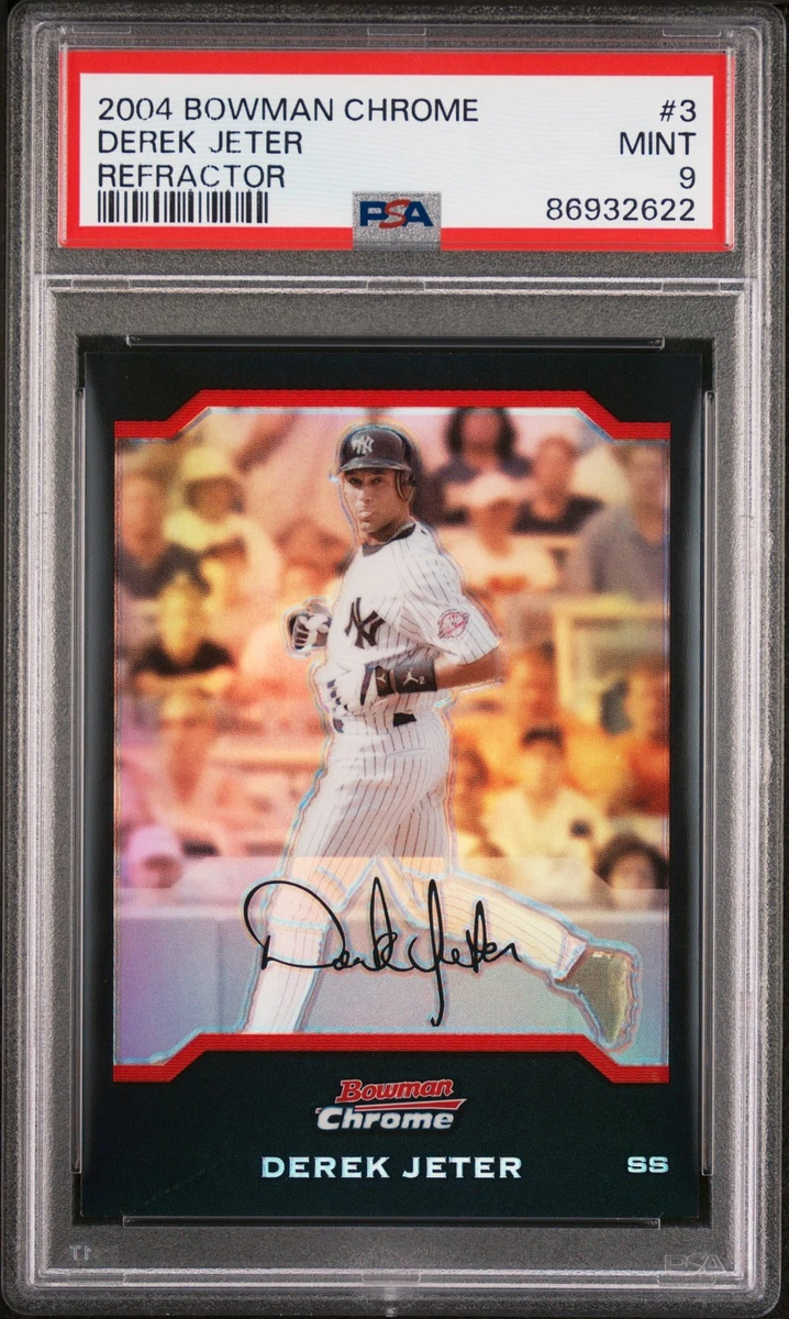 Bowman Derek Jeter Baseball Sports Trading Cards & Accessories for