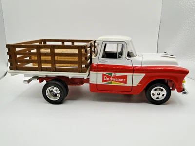 SpecCast Collectibles 1957 Chevy Budweiser Delivery Truck Bank - Image 1 of 4