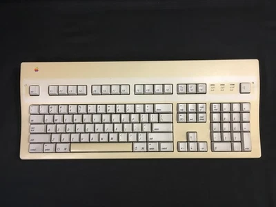 Vintage 1995 Apple Extended Keyboard II - 2 ADB Ports - M3501 - Adjustable Riser - Image 1 of 4