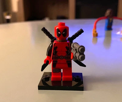 LEGO Deadpool Minifigura - 6866 Marvel X-Men - Chopper Showdown - AUTÉNTICO Foto 1 de 2