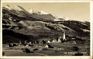 Ak Wildhaus Kanton St Gallen Schweiz, Panorama vom Ort und Churfirsten - 2879180 - Bild 1 von 2