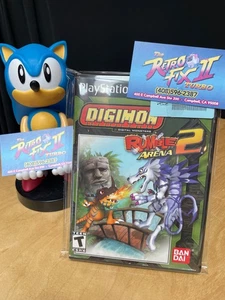 Digimon Rumble Arena 2 – PlayStation 2 – Pre-Owned (Missing Manual) - Picture 1 of 2