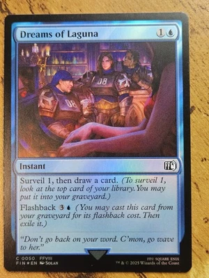 Dreams of Laguna (Common Foil) #50 Final Fantasy MTG Near Mint  - Image 1 of 3