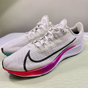 Zapatillas deportivas Nike Air Zoom Pegasus 37 para mujer 11 blancas BQ9647-103 con cordones - Imagen 1 de 20