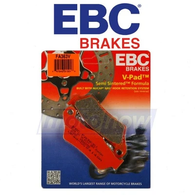 EBC Rear Semi-Sintered V Brake Pads for 1997-2000 BMW R850C Classic - Brake au - Imagem 1 de 4
