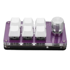One Handed Mechanical Keyboard Multifunction Mini Gaming Keypad Shortcut Pro NEW - Afbeelding 1 van 12