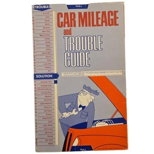 Wichita Boeing Employees Credit Union Advertising Car Mileage And Trouble Guide - Picture 1 of 12