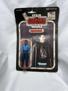 Lando Calrissian Vintage 1980 Kenner Star Wars ESB 41-Back Sealed MOC PL49 - Imagen 1 de 4