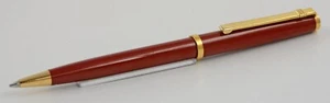 Vintage Diplomat Attache Kugelschreiber Bordeaux ballpoint pen Germany burgundy - Bild 1 von 5